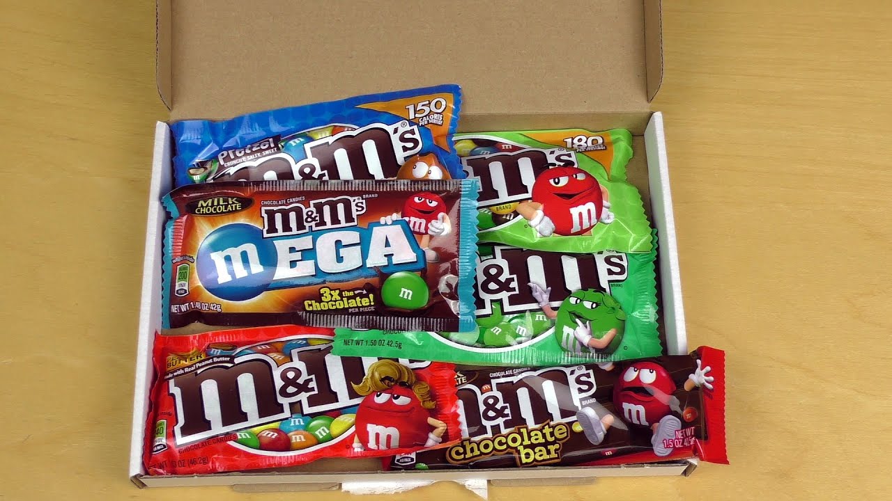 Little Box with M&M's mini Bags