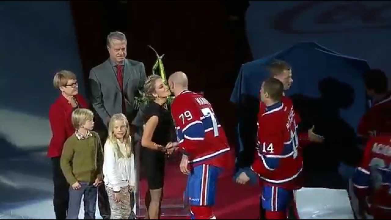 Saku Koivu Ceremony 12/18/14