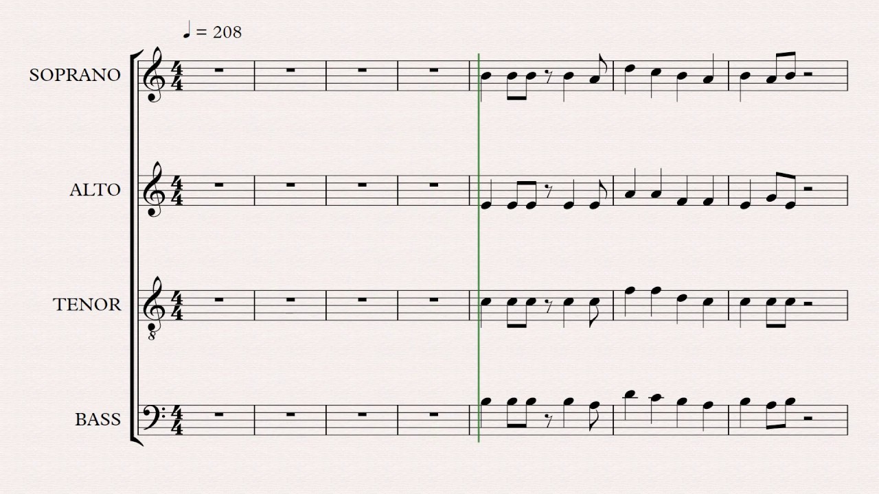 Gloria from A Little Jazz Mass by Bob Chilcott