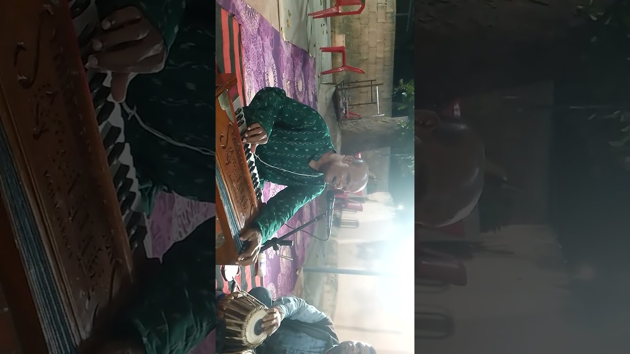 Sitar play, Bhajan, then 16 Pala at Shri Bhimsen Maharana, tabla support shri Suresh 