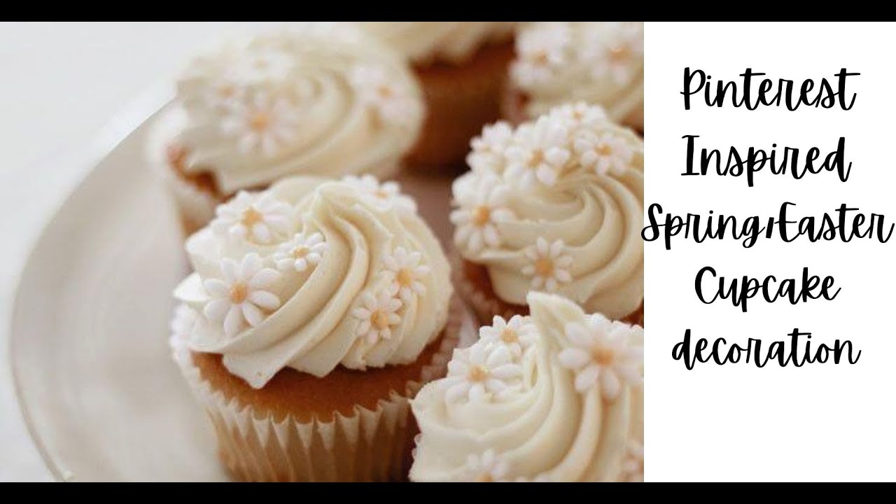 Spring/Easter Easy  Cupcake Decorating Tutorial