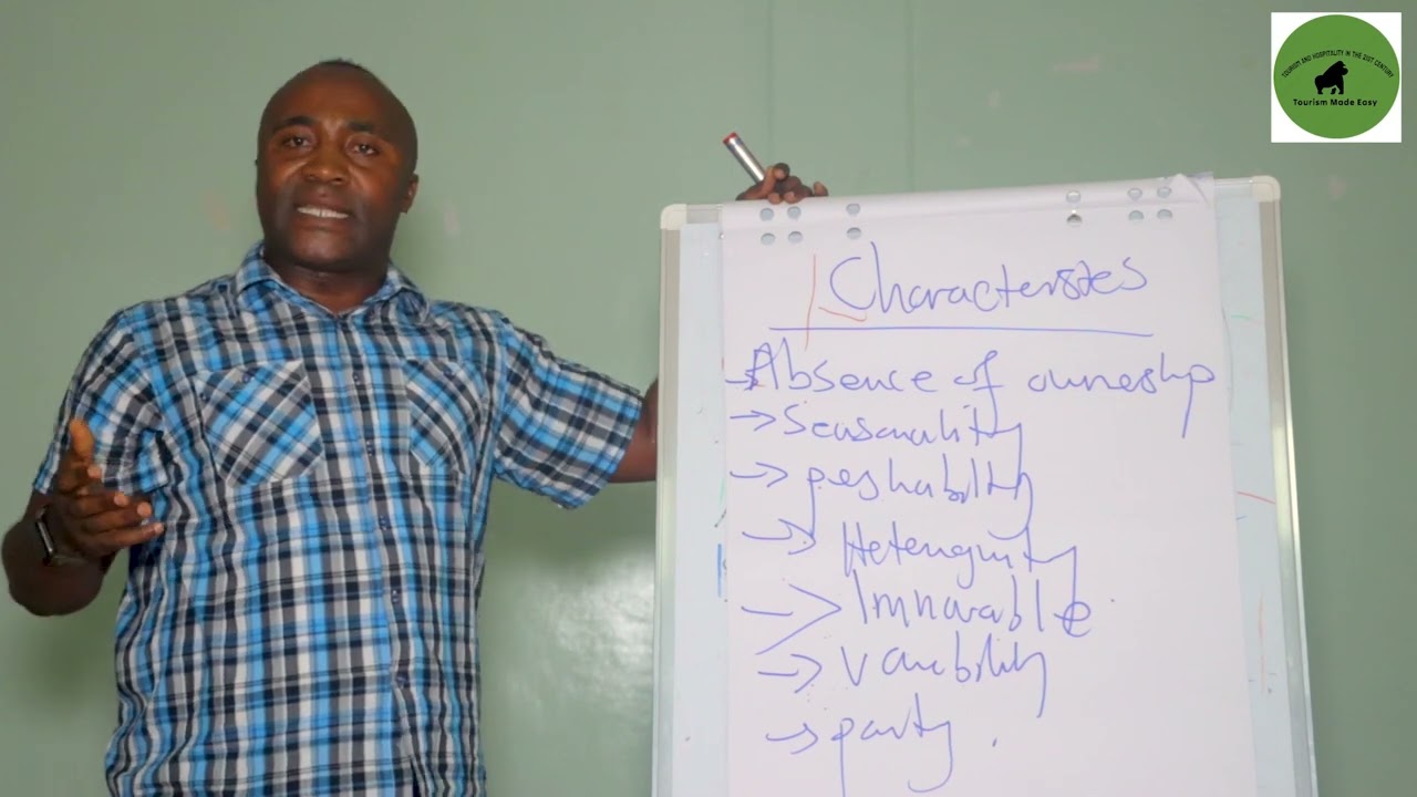 Components and Characteristics of Tourism Product Explained by Dr Tushabe Emmy(PhD)