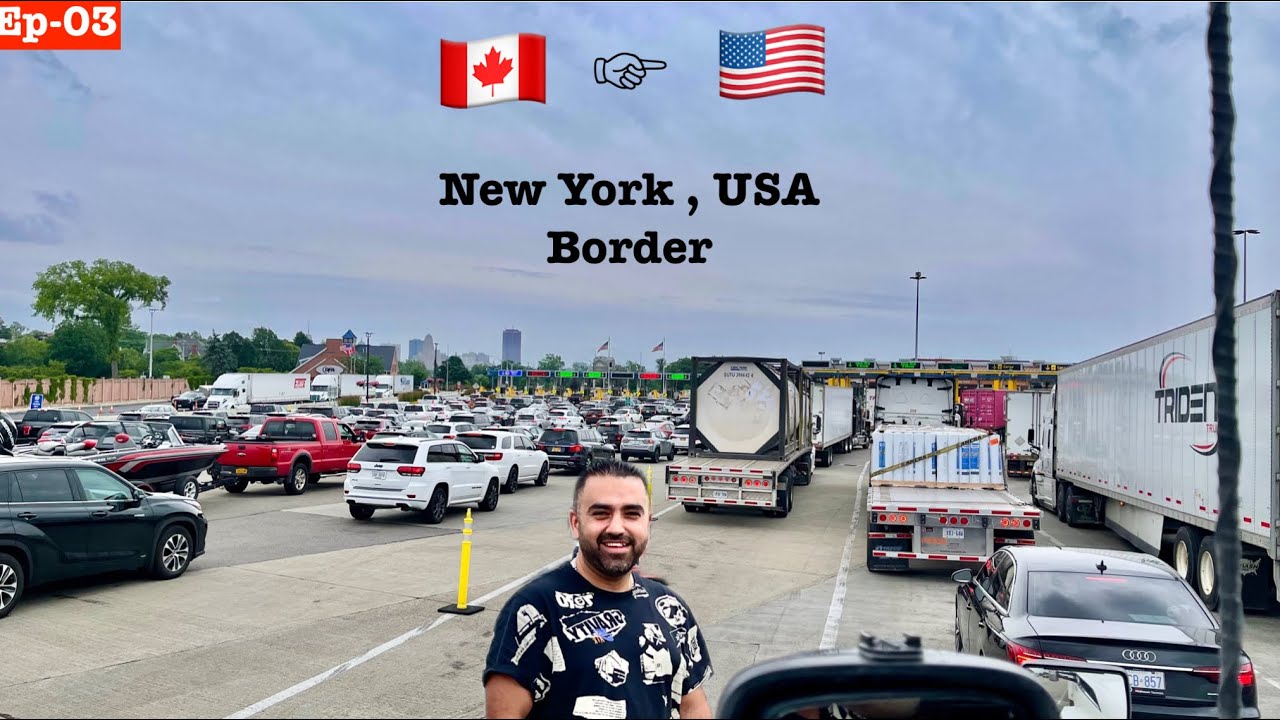 Indian truck Driver Stuck at New York Border 😳 | Canada to USA Trucking