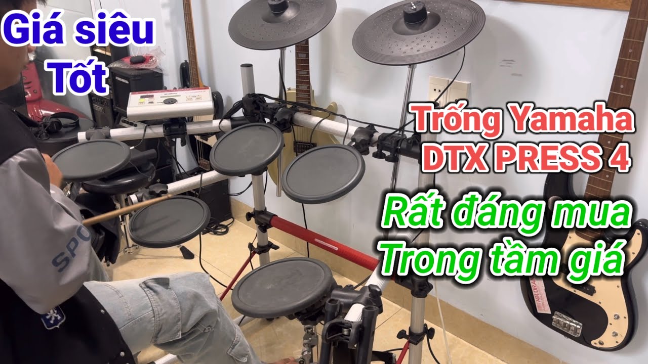 Trống điện Yamaha Dtx press 4