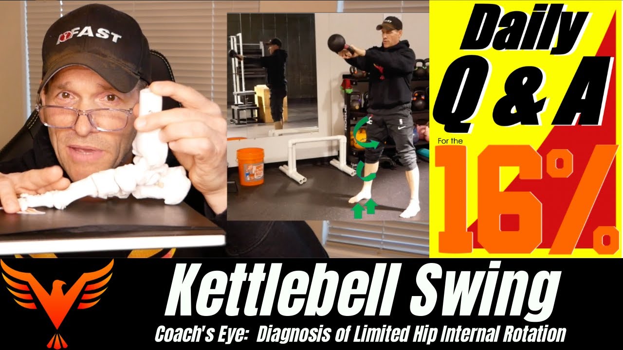 Q & A for The 16% - Kettlebell Swing Diagnosis - Limited Hip Internal Rotation - BillHartmanPT.com