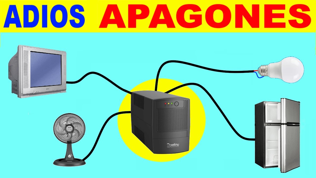 TRUCO PARA TENER ELECTRICIDAD CUANDO SE VA LA LUZ!