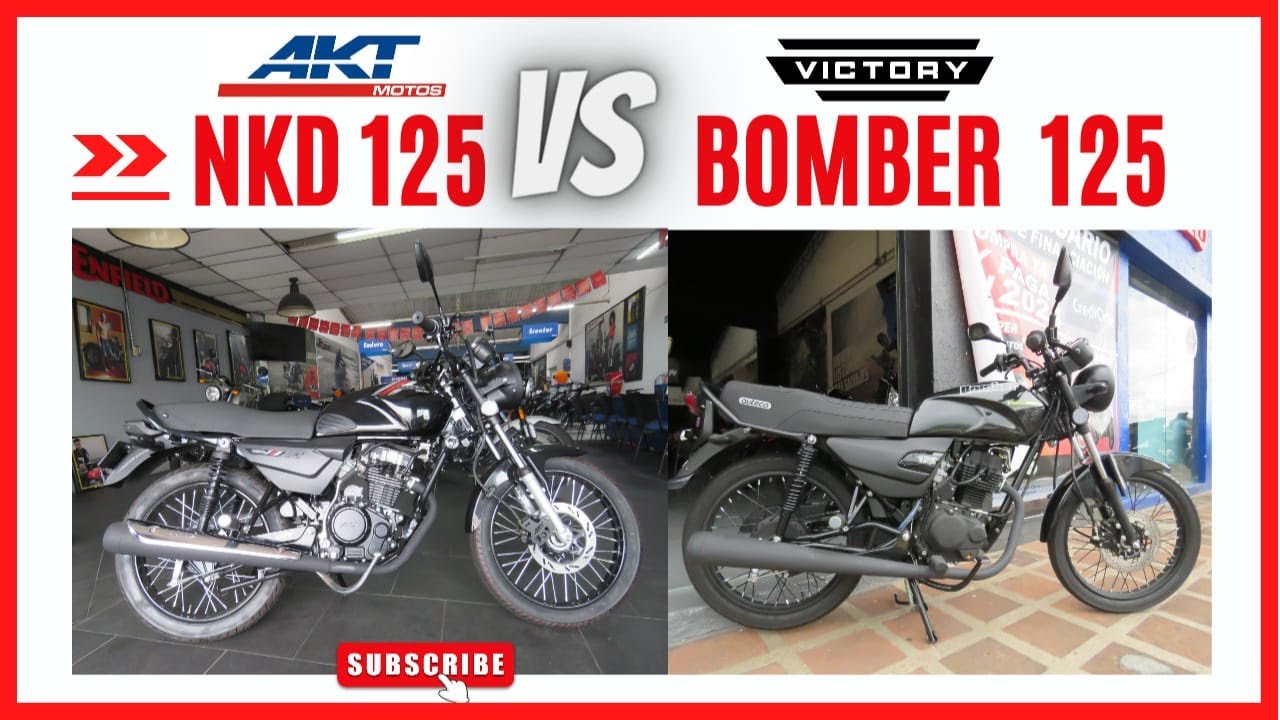 🔴COMPARATIVA BOMBER 125 VICTORY VS NKD 125 AKT/Ficha técnica/Precio Actualizado/Descripción general