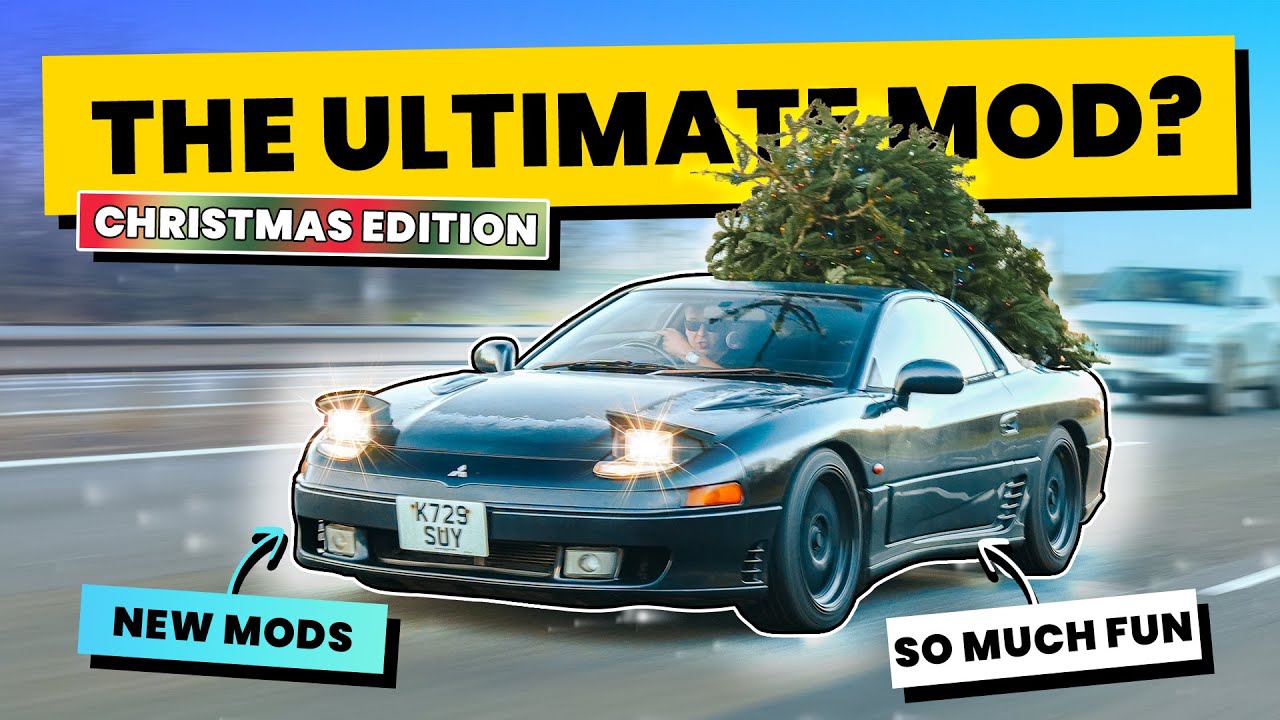 I Gave My Mitsubishi GTO The Ultimate Christmas Mod!