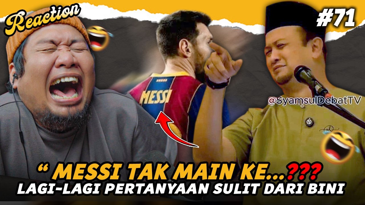 TAK BERBUNYI LAGI BAHAYA 🤣🤣 ❗️ USTAZ SYAMSUL DEBAT | REACTION