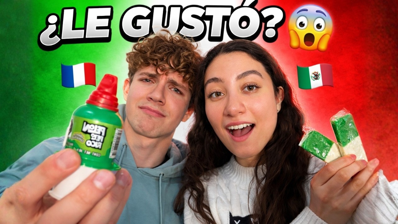 Francés prueba dulces mexicanos EXTREMOS 🌶️😈