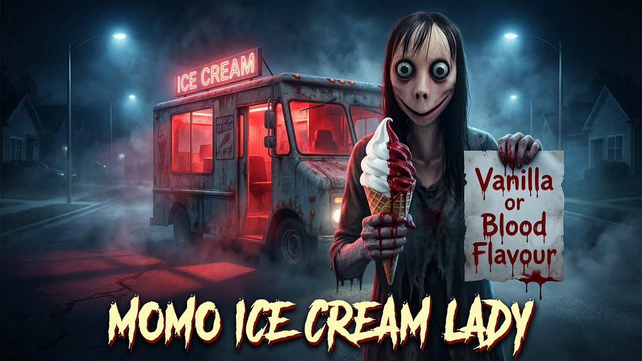Momo ice cream lady | Scariest Short Horror film 2025 | Momo Horror video