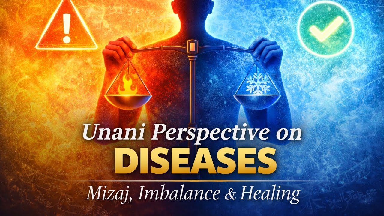 Unani perspective on diseases 🩺