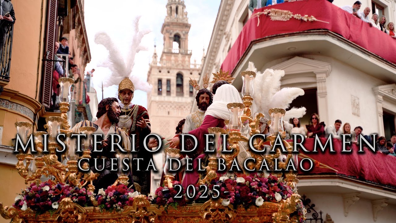 4K | MISTERIO DEL CARMEN DOLOROSO | CUESTA DEL BACALAO | 2025