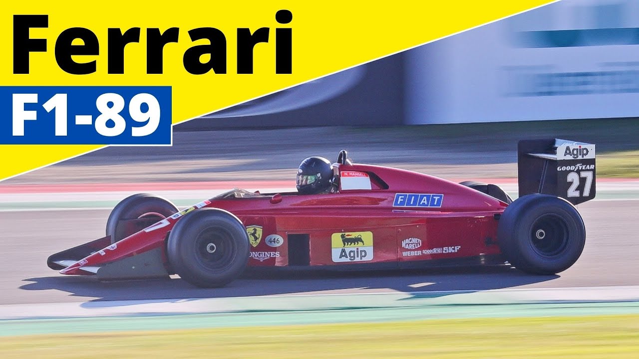 Ferrari 639 F1 (F1-89) s/n 106 ex Nigel Mansell, 3.5-Litre V12 N/A Engine, Warm-Up & Sound,  Mugello