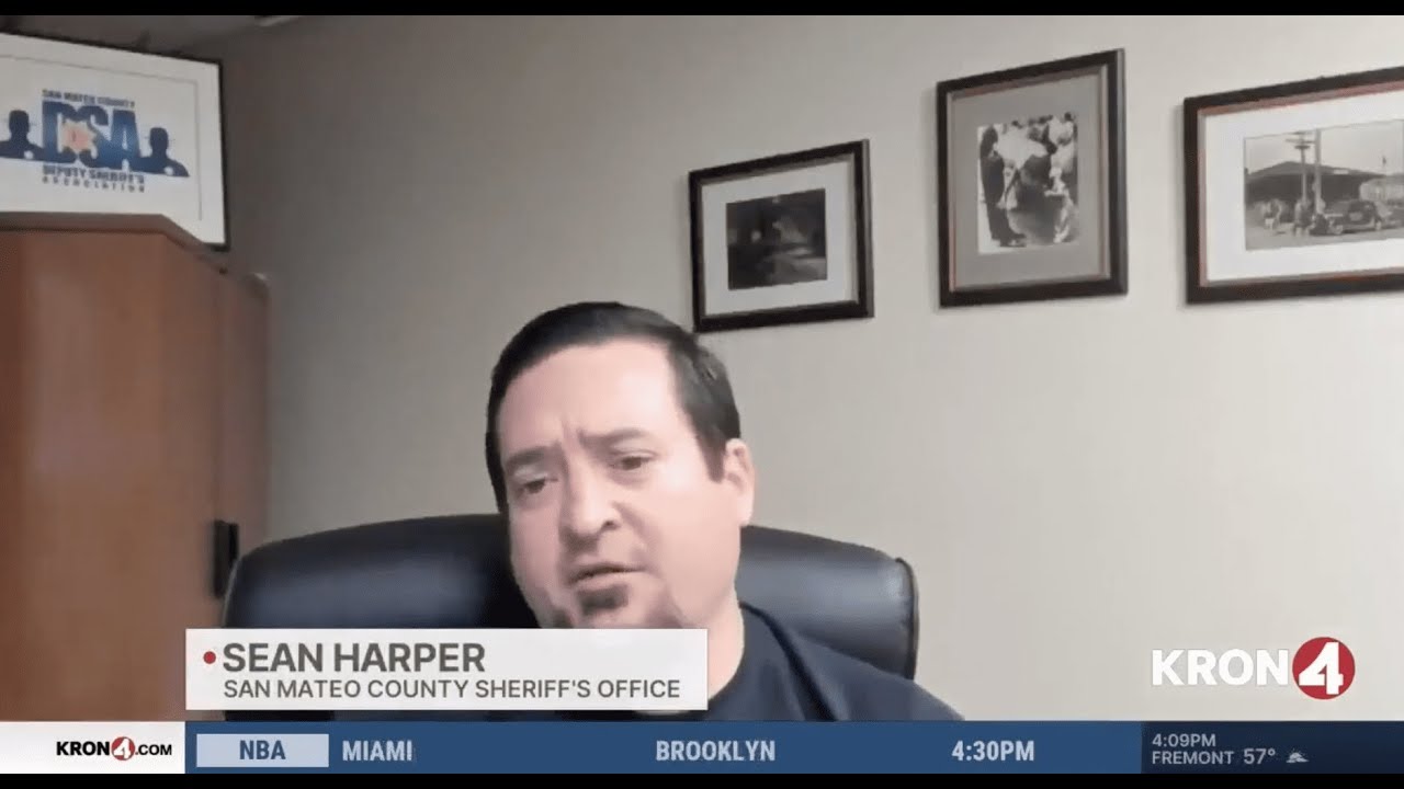 KRON Interviews Sergeant Sean Harper on San Mateo County Sheriff's Retaliation