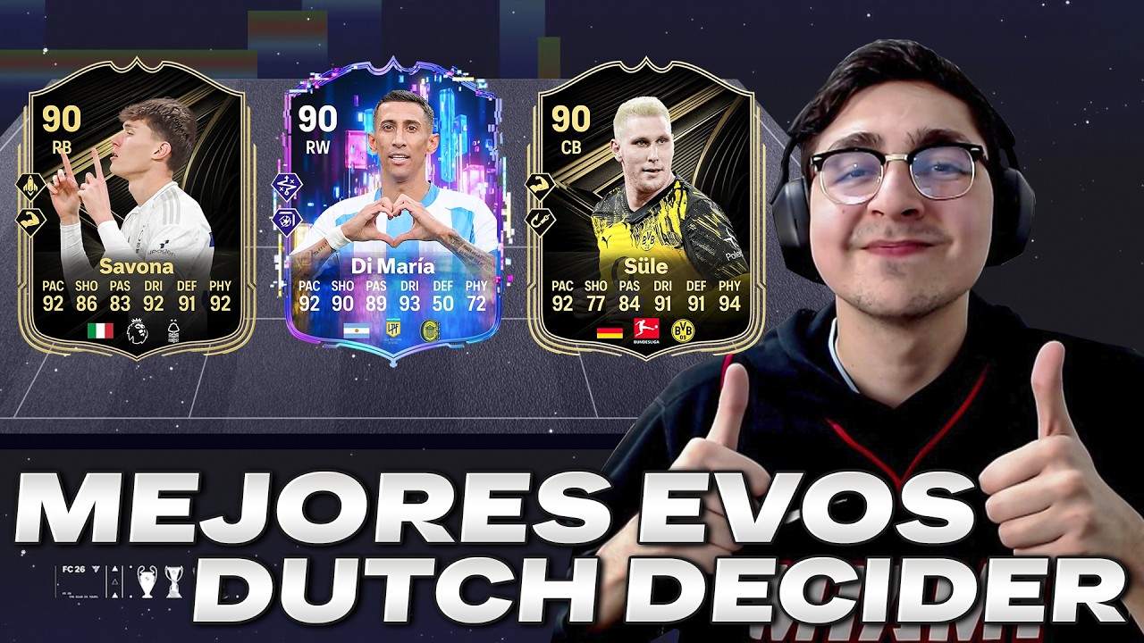 Las MEJORES OPCIONES para 'ENTREGA HOLANDESA' 🤩 Mejores EVOLUCIONES - FC 26