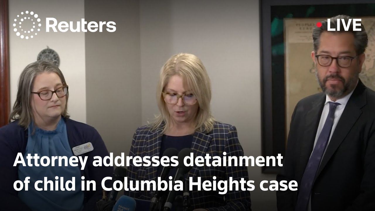 LIVE: Attorney addresses detainment of child in Columbia Heights case