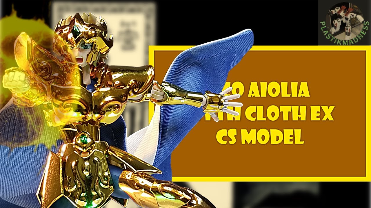 LEO AIOLIA - CS Model Myth Cloth EX Gold Leo Aiolia anime color - SAINT SEIYA