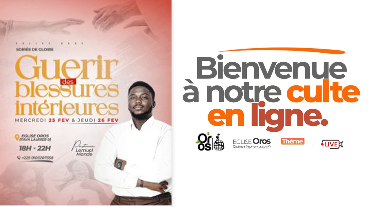 GUERIR DES BLESSURES INTERIEURES-  JOUR 1 - PST LEMUEL MONDE -25/02/26