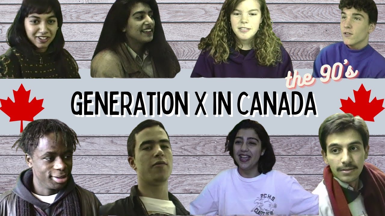 🍁 Canadian Generation X When They Were Young [ORIGINAL FOOTAGE]