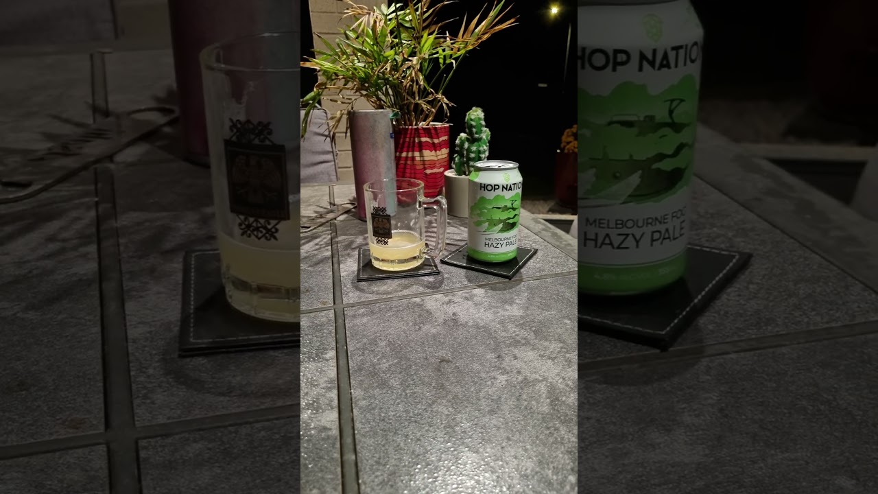 One of the best Hazy Pales I've ever had.  Hop Nation. 