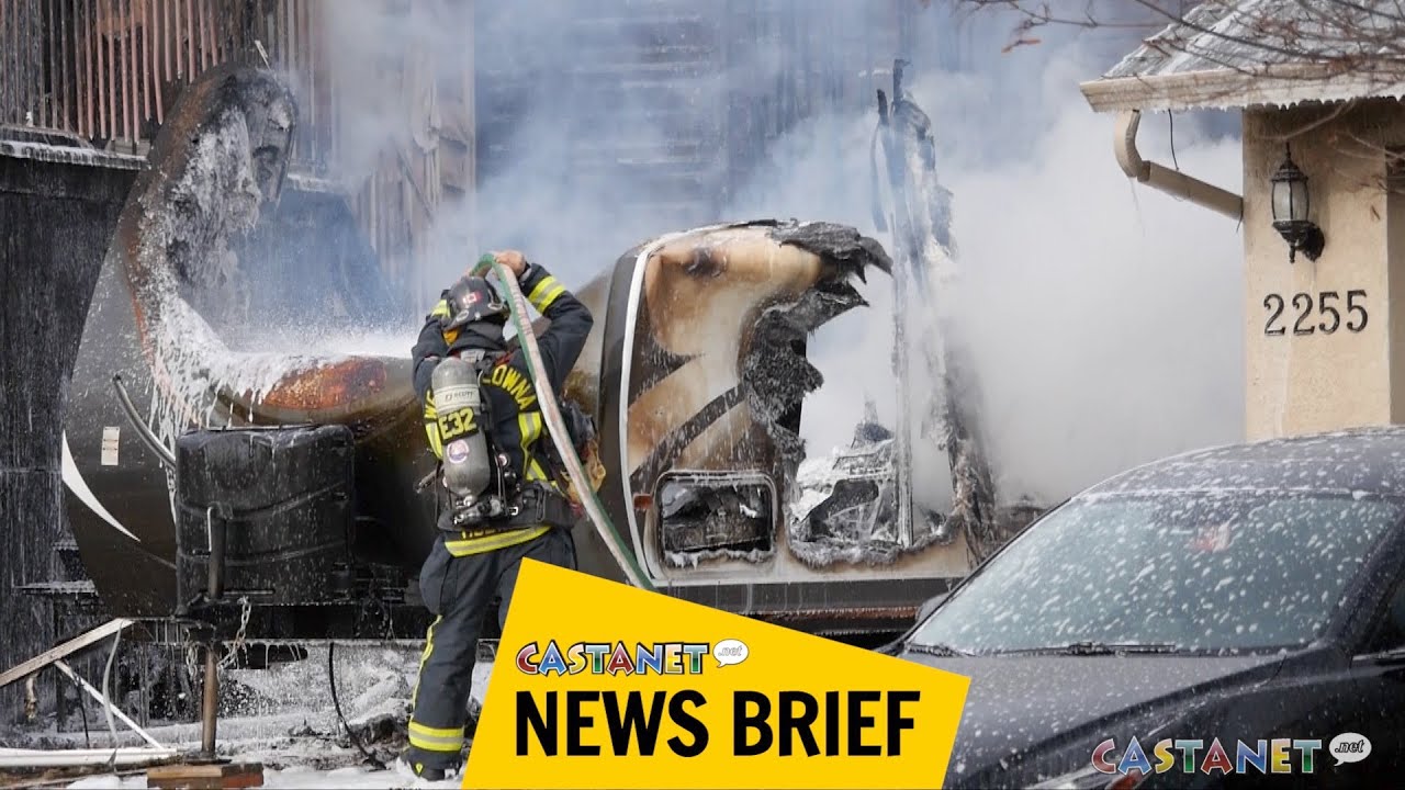 2 homes damaged by fire, RV destroyed, in West Kelowna