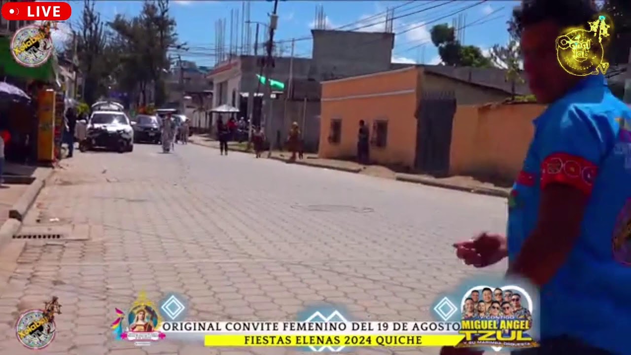 CONVITE FEMENINO 19 DE AGOSTO  SANTA CRUZ DEL QUICHÉ