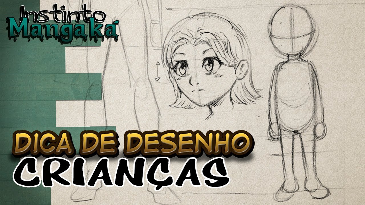 Como desenhar crianças | Dica de Desenho