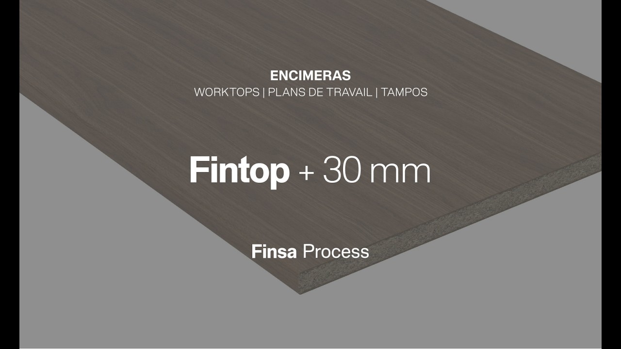 Finsa Process: Encimeras