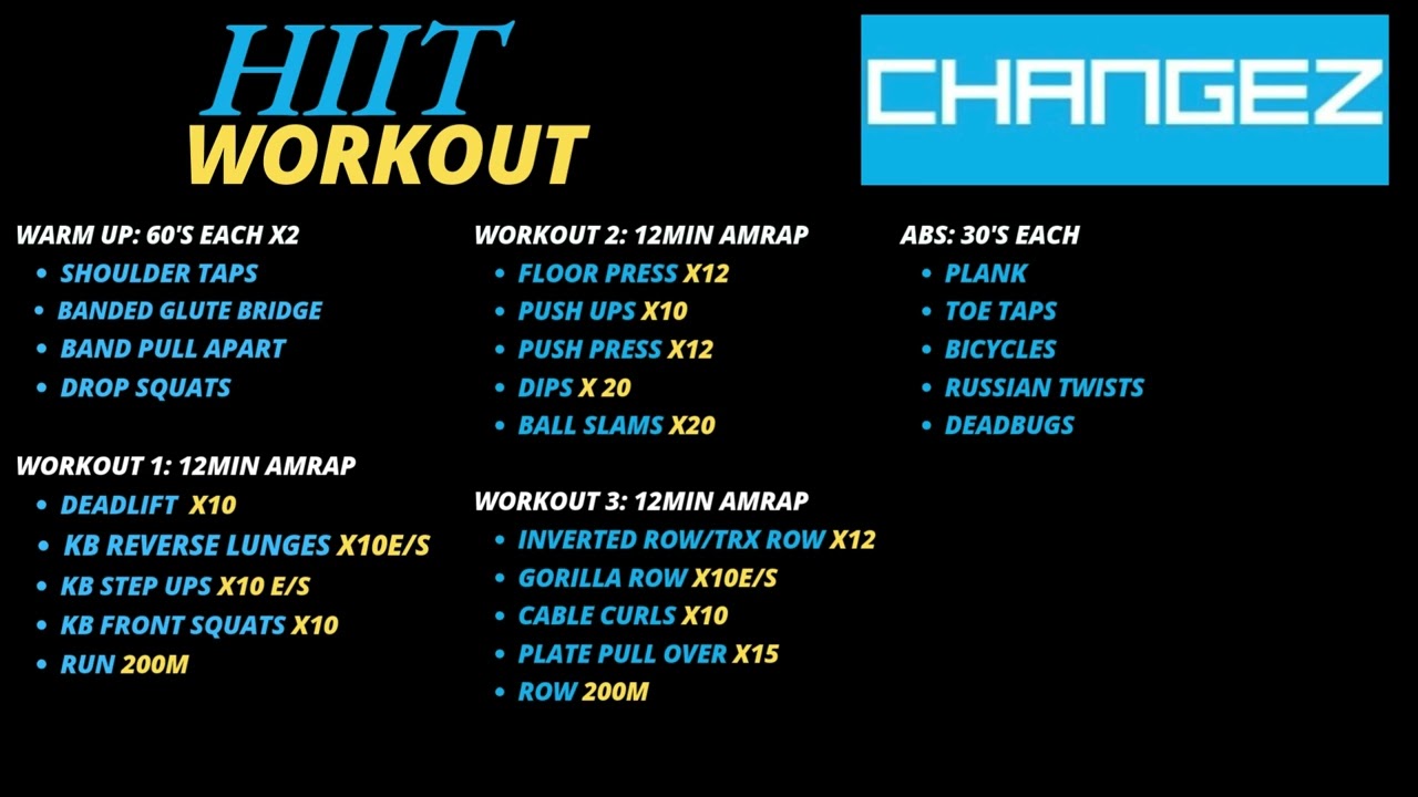HIIT Monday 2