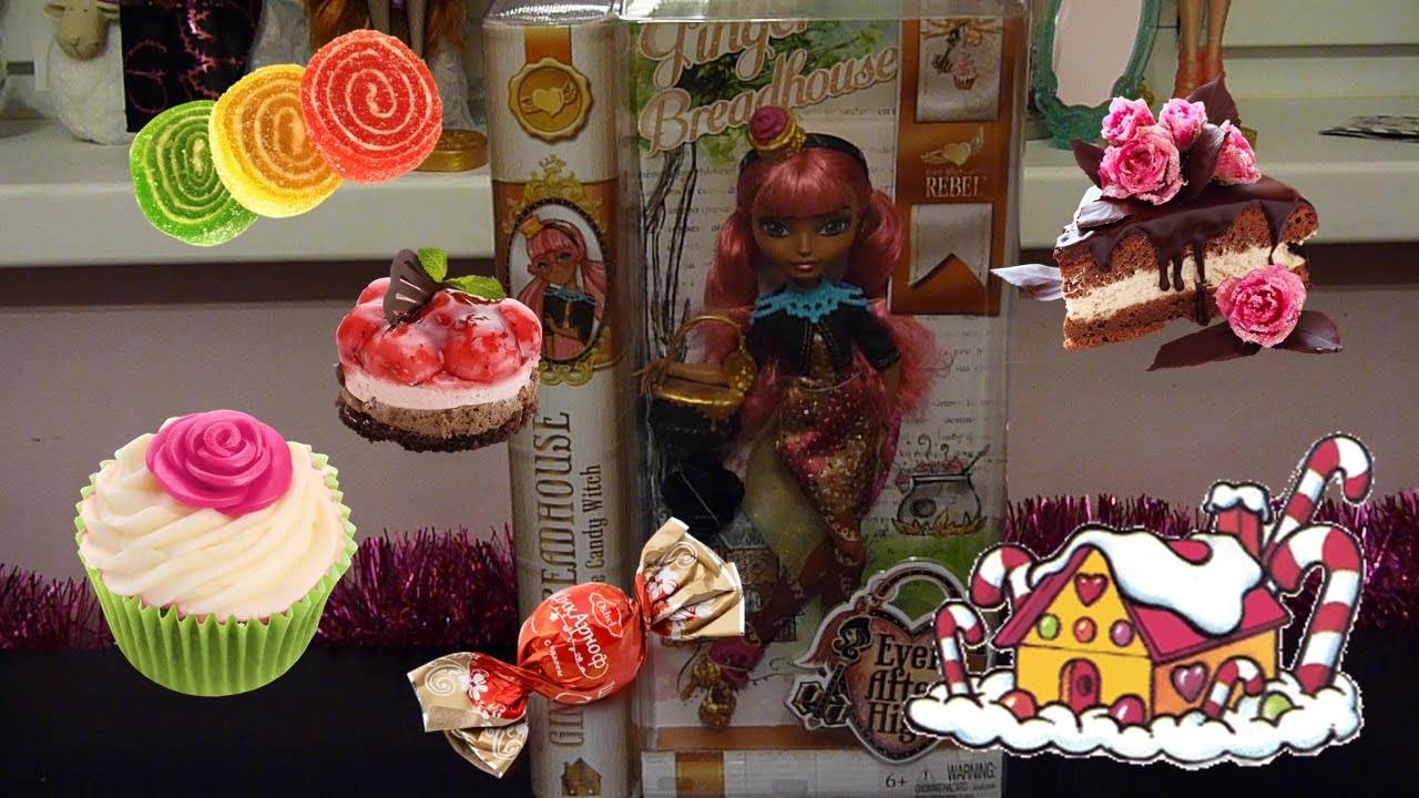 Джинджер Брэдхаус (Ginger Breadhouse) Ever After High обзор и распаковка (review BBD41 CDH54)