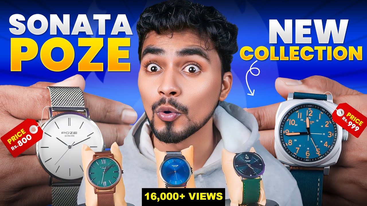 🔥NEW🔥 | 6 Best Sonata POZE Watches under 1000 (For College/Office)