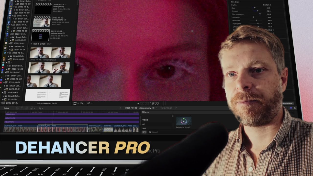 Mastering Film Grain Effects: Dehancer Pro Noise Plugin Review & tutorial
