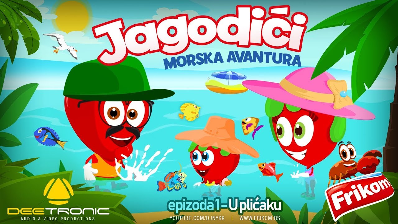 JAGODICI - Morska avantura - Epizoda 1 - U PLICAKU (2019) | Strawberries - Sea Adventure - Episode 1