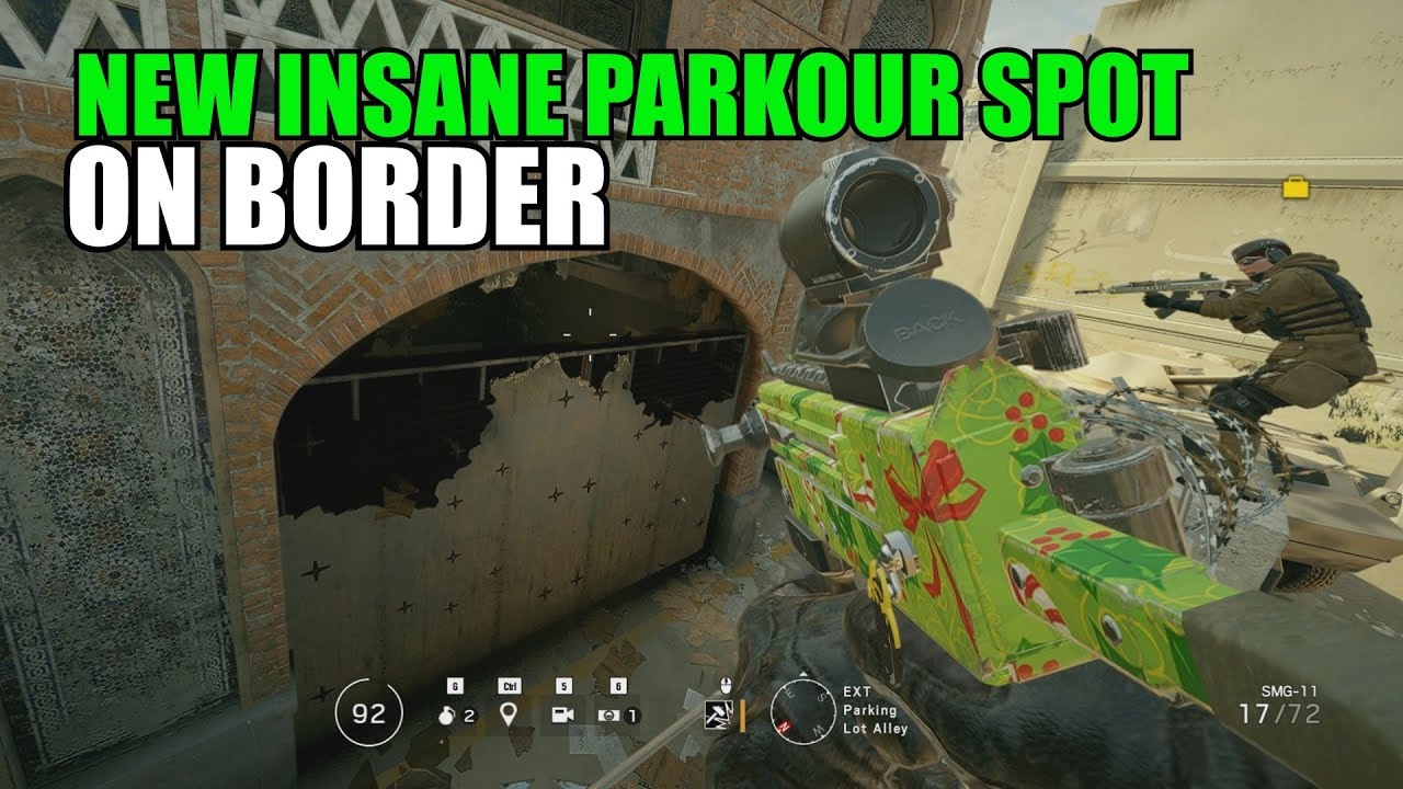 The Ultimate Parkour Trick on Border! - Rainbow Six Siege
