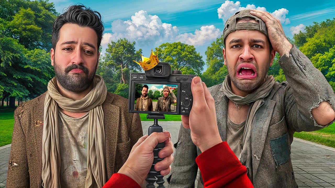  یک روز خدمتکار فیلمبردار شدیم😩