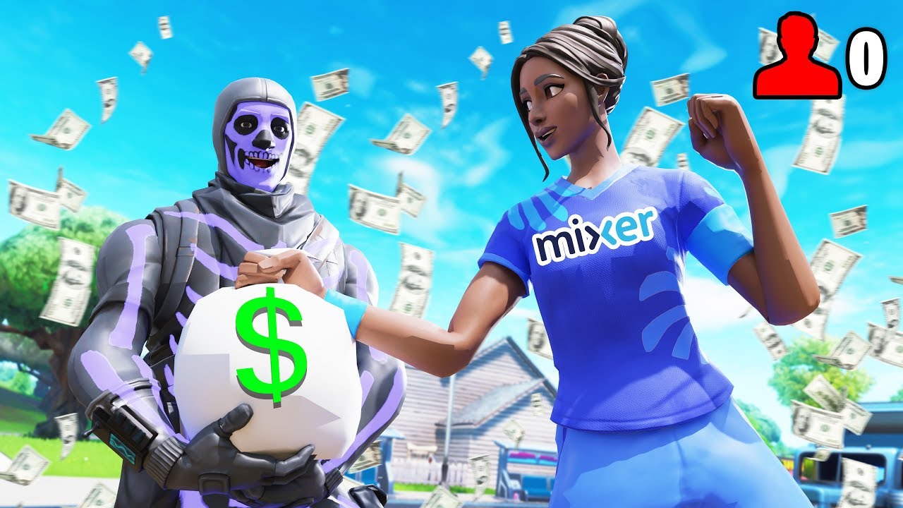 I donated to Mixer Streamers with 0 viewers...