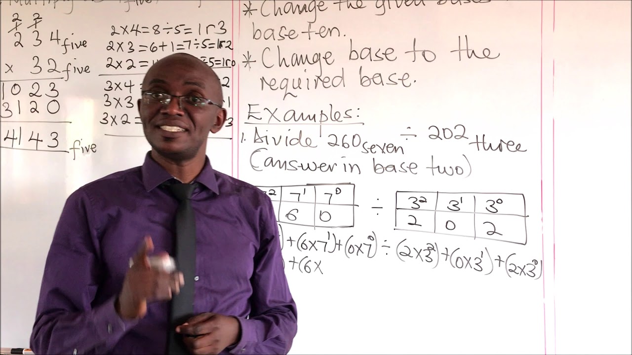 Primary 7 Math division of bases