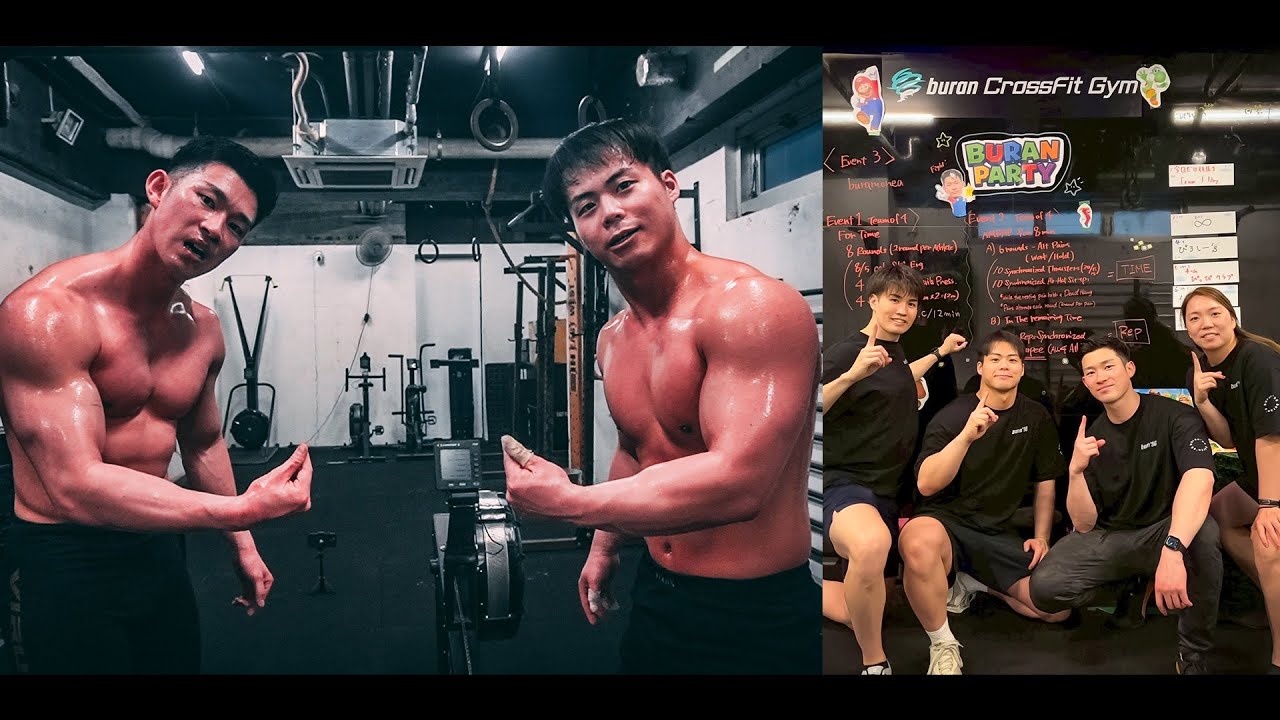 遂に「buran Gym」オープン!! 高強度インターバル、高ボリューム足・背中トレで追い込む!! リニューアルオープン記念イベントでまさかの...【クロスフィットジム経営Vlog】