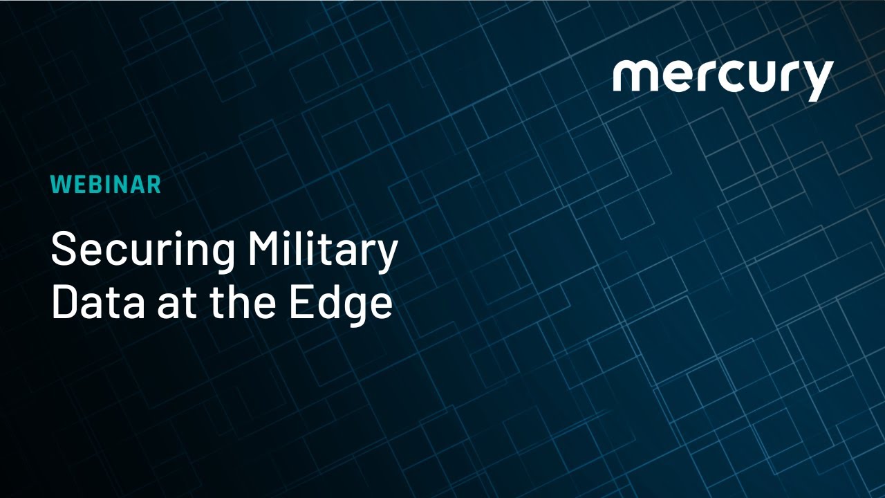 Securing Military Data at the Edge May 13, 2025