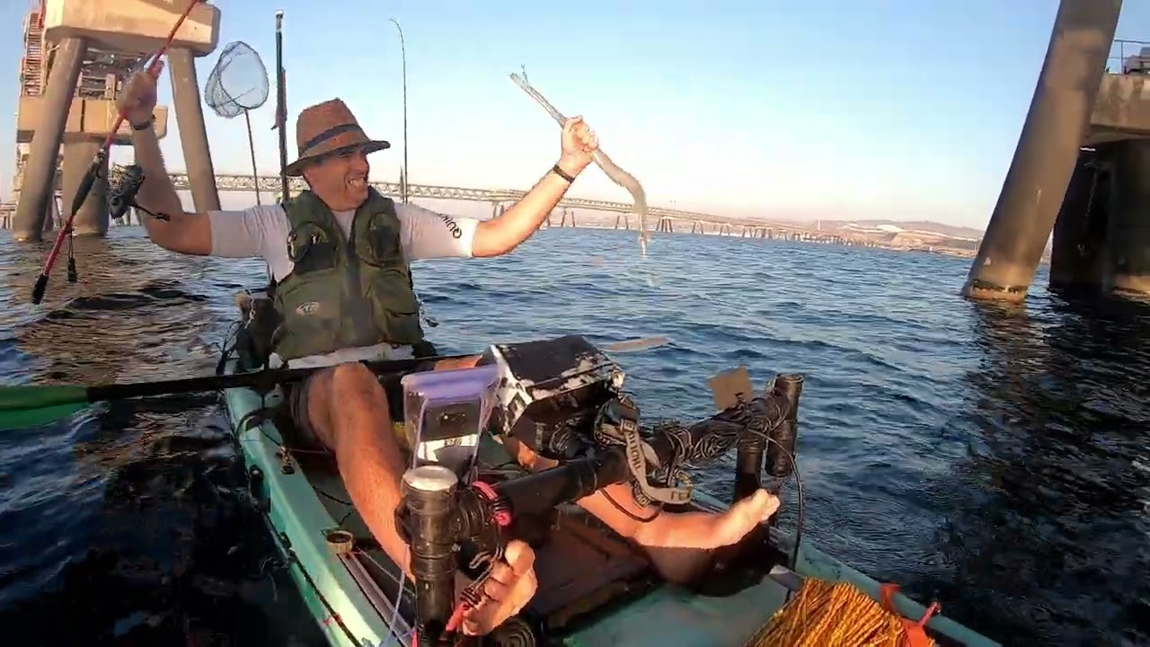 Fishing trumpetfish, RTM kayak fishing. Ψάρεμα με καγιάκ για τρομπέτες.
