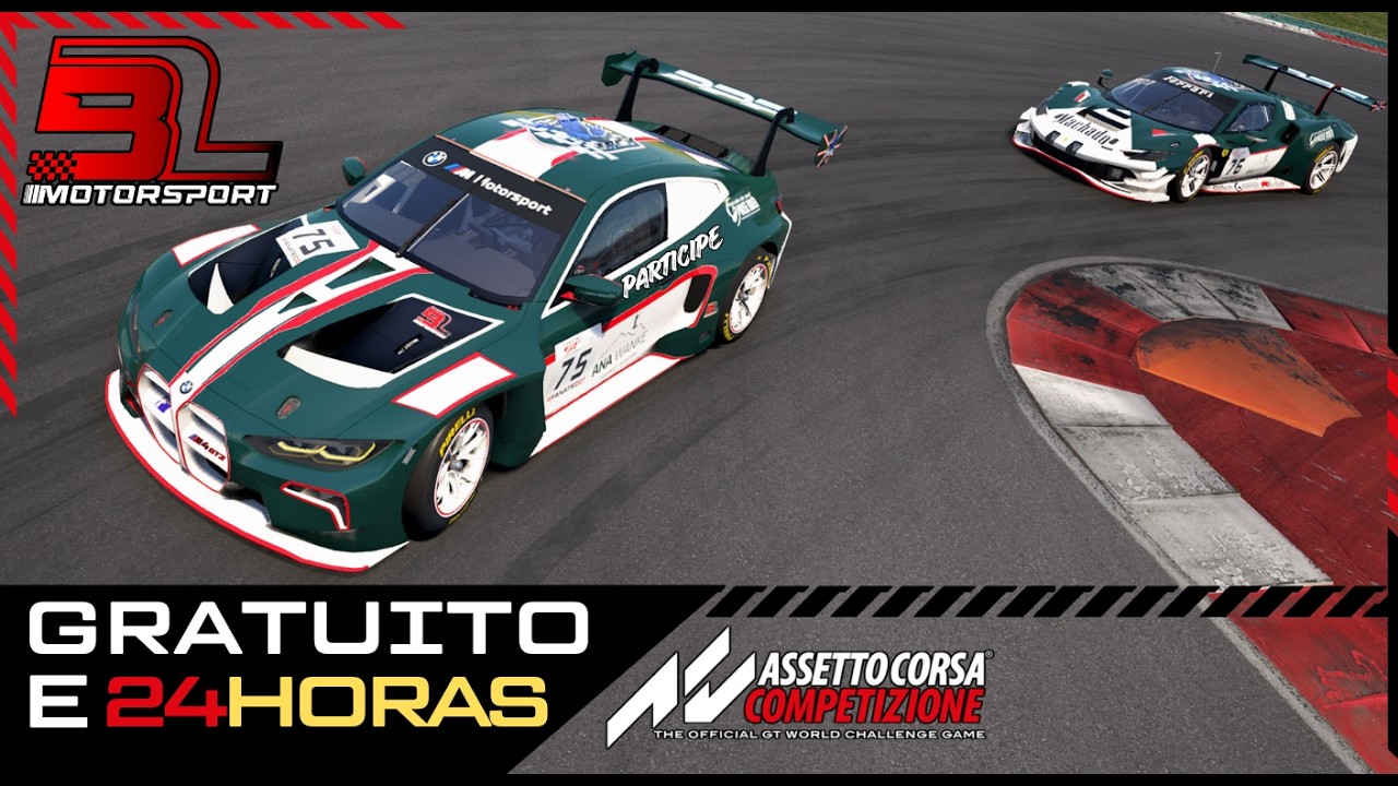 🏁 Campo de Treino ACC  🚥 100% Supervisionado e Gratuito!  ⏱ COTA #simracing #simulador