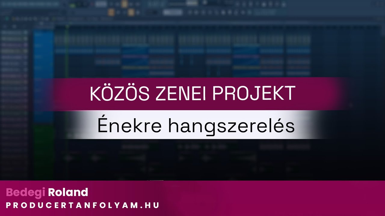 K&ouml;z&ouml;s projekt #9 - &Eacute;nekre hangszerel&eacute;s