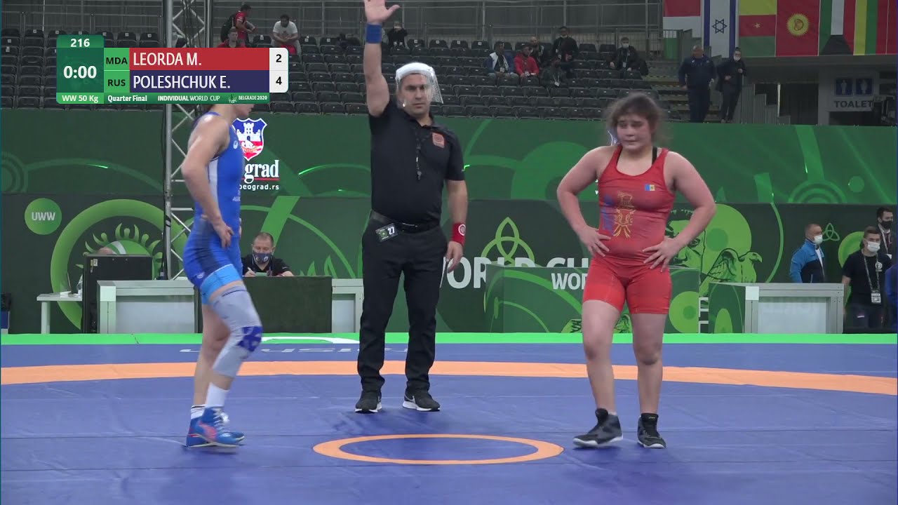 12 50kg  1⁄4  M. LEORDA (MDA) - E. POLESHCHUK (RUS)