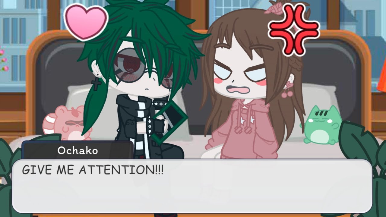 Give me Attention|Villain Izuocha|Villain Deku AU|Traitor Ochako AU|Mha/Bnha|Read the pinned comment