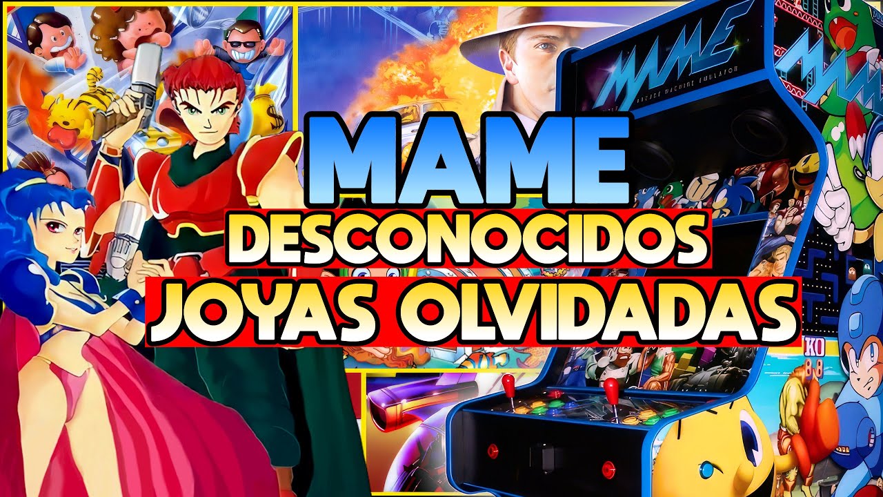 ARCADE MAME: Desconocidos, Joyas Ocultas y Olvidadas