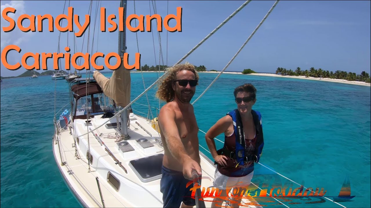 Cruising around Carriacou on a Tartan 37 Sailboat S4Ep23