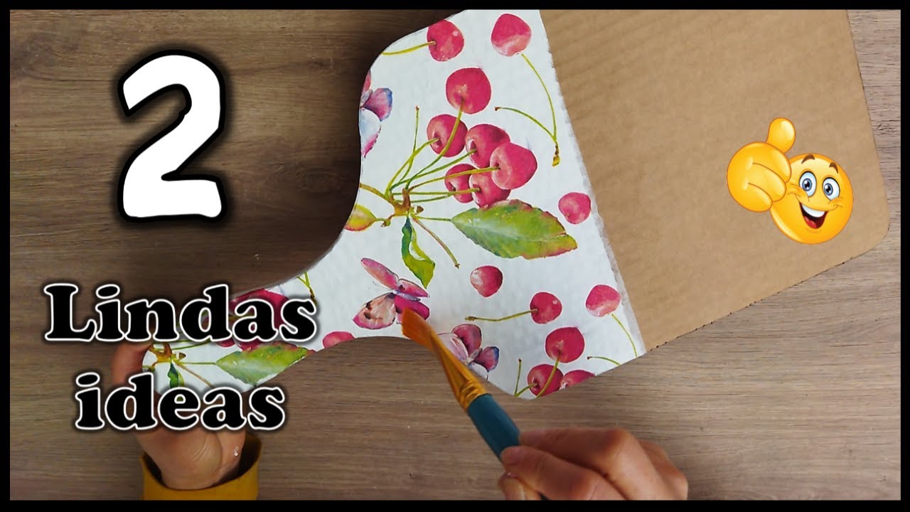 2 LINDAS IDEAS PARA DECORAR LA COCINA - Manualidades con reciclaje - Crafts to decorate the kitchen