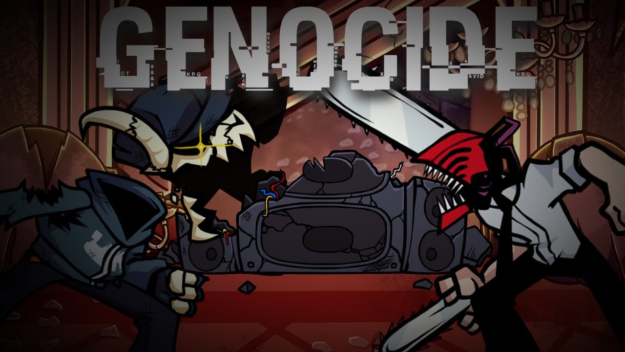 FNF | Genocide But Tabi Vs Chainsaw Man Sing It Ft.Agoti