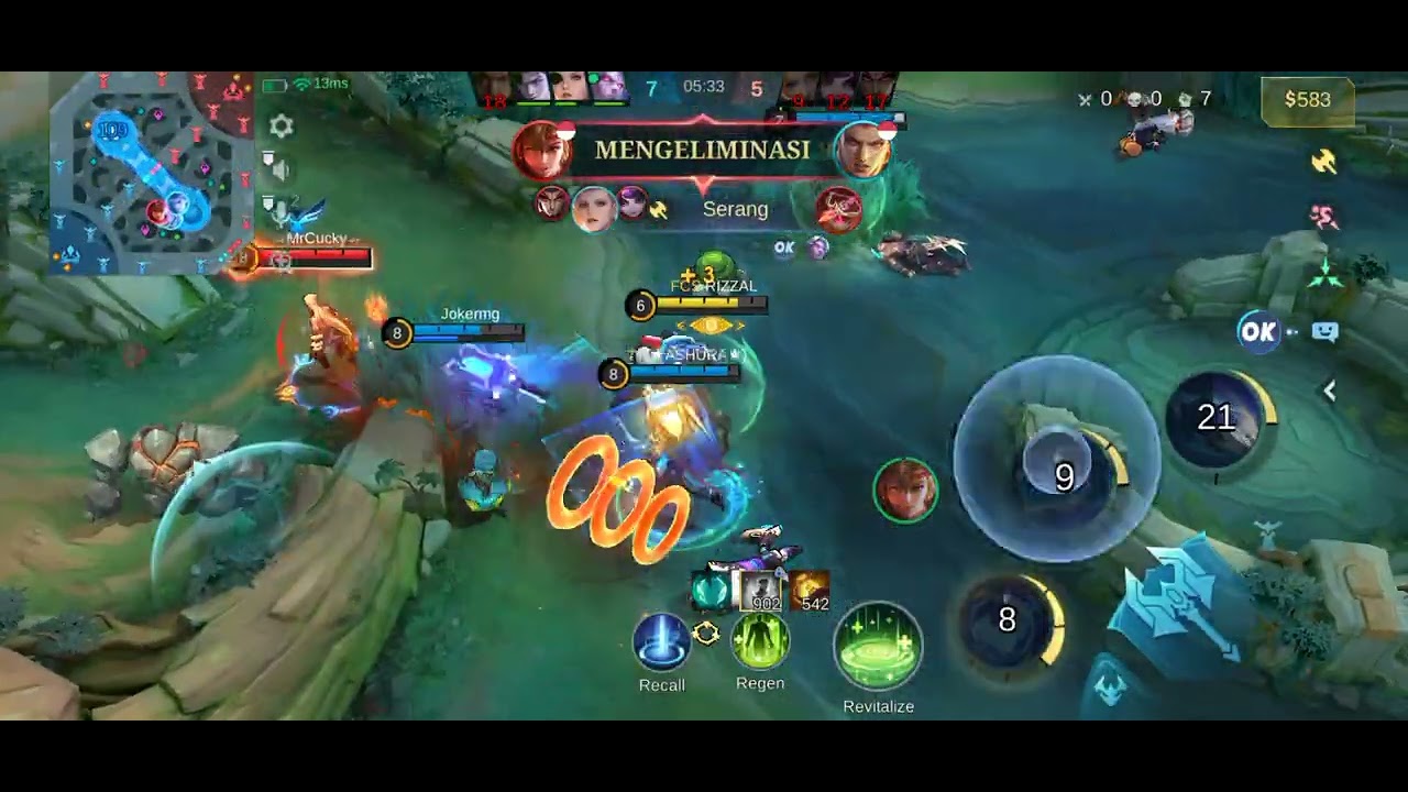 Main rank sama temen 